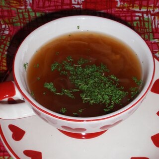 炊飯器de新玉のオニオンスープ